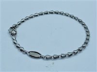Bracelet Gioie Gobbo in Or blanc BROB97 - BROB97